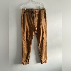 NextIIMax Man’s Khaki Joggers Large